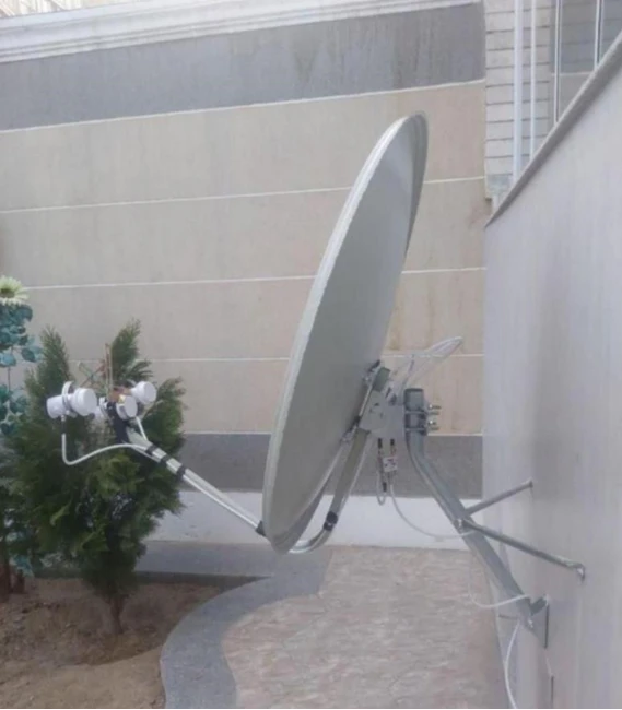 نصب انتن ثابت و گردان 